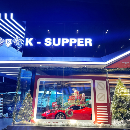 TRANG TRÍ GIÁNG SINH TẠI K-SUPPER
