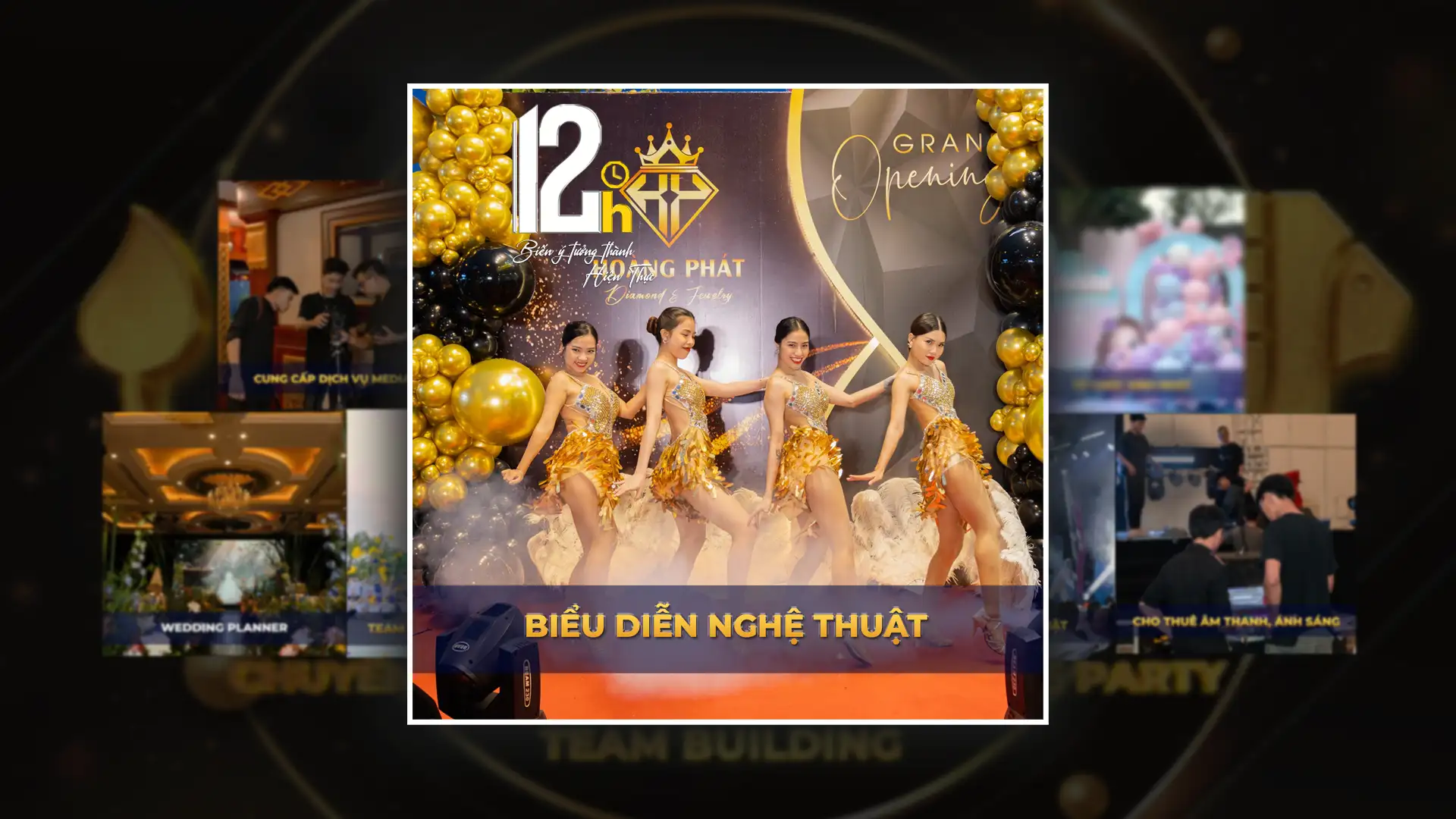dịch vụ biểu diễn